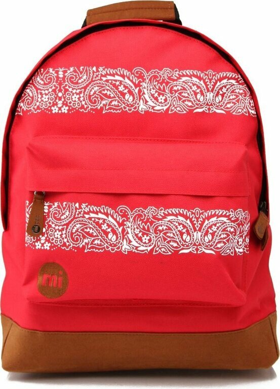 Рюкзак MI Pac, цвет красный с узором бандана, вместимость 17л