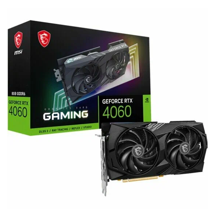 Видеокарта MSI GeForce RTX 4060 GAMING 8G, Retail