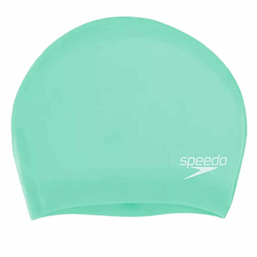 Шапочка для плавания SPEEDO Long Hair Cap 8-06168 (мятный (8-06168B961-B961)) шапочка для плавания speedo long hair printed cap black blue