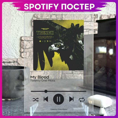 Spotify poster Twenty One Pilots Top Trench трек пластинка 490₽