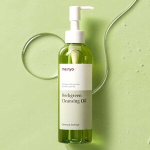 Manyo Factory очищающее гидрофильное масло с экстрактами трав Herb Green Cleansing Oil, 200 мл