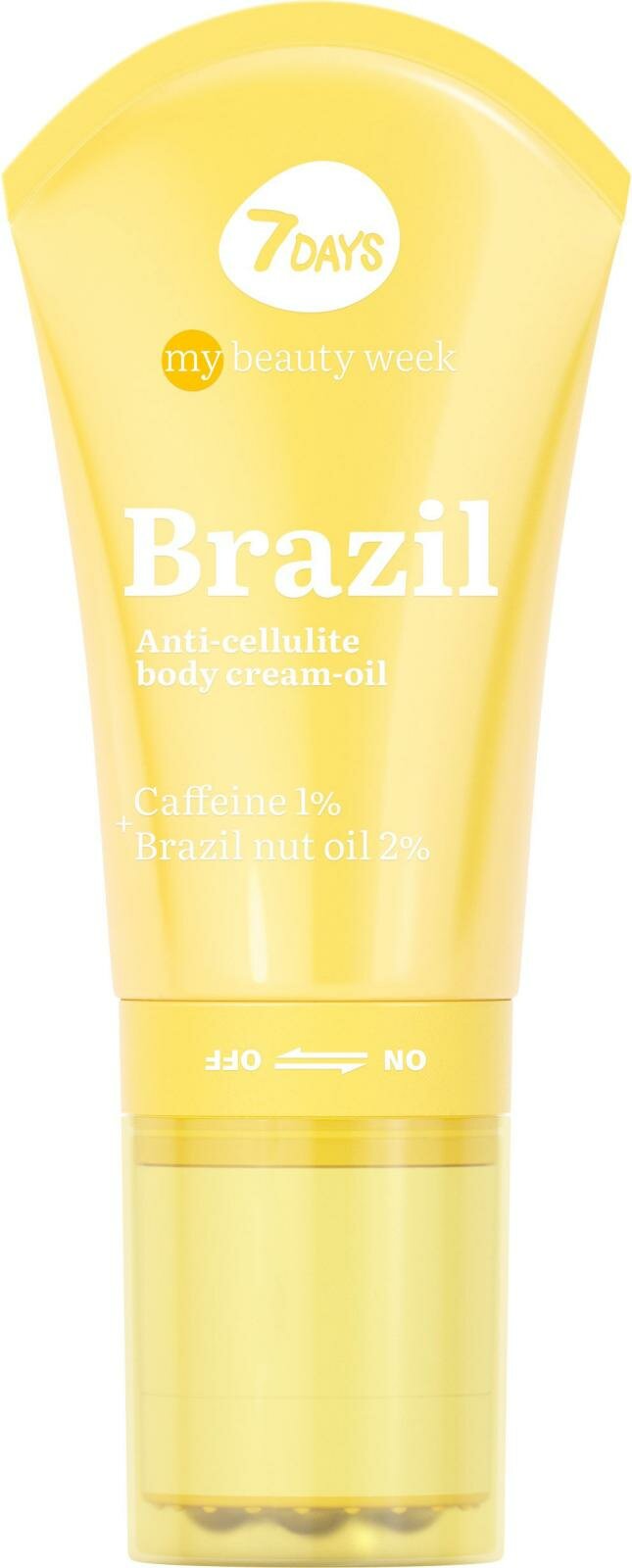 Крем-масло для тела 7 Days My Beauty Week Brazil антицеллюлитный 130мл