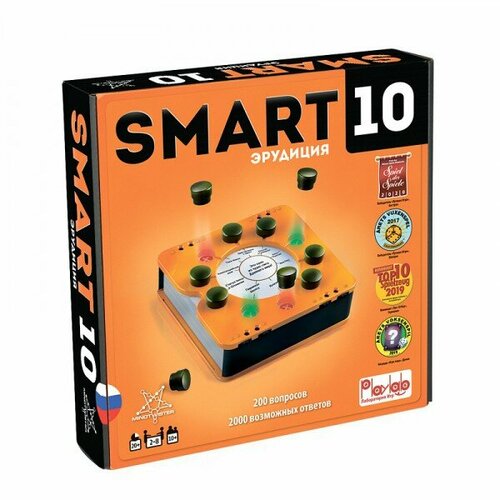 Настольная игра PlayLab Smart 10 Эрудиция, арт. M6236