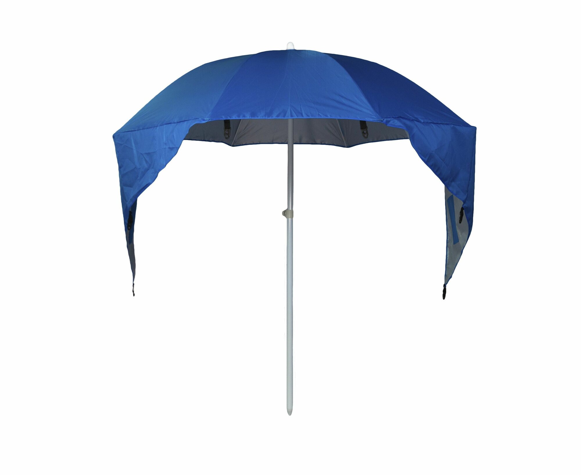 Зонт пляжный с наклоном для сада 220см полиэстер с защитой от ультрафиолетовых лучей