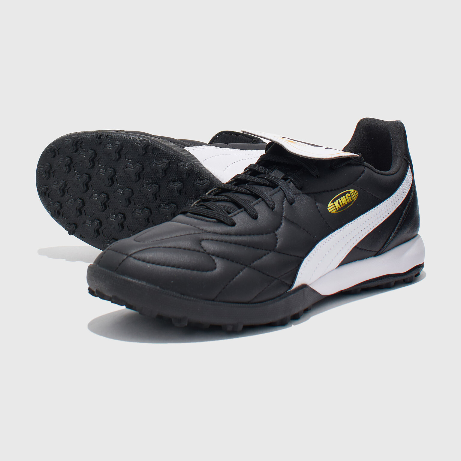 Шиповки Puma King Top TT 10741701, размер 38 (6 UK), Черный