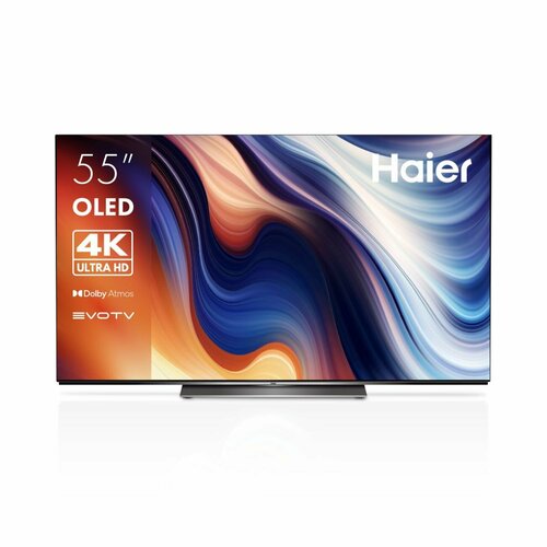 Телевизор Haier H55S9UG PRO 55 4K UHD, черно-серый