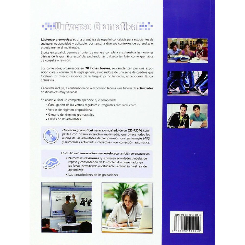 Universo Gramatical (+CD-ROM) (Maria de los Angeles Villegas Galan, Maria Jesus Blazquez Lozano) - фото №2