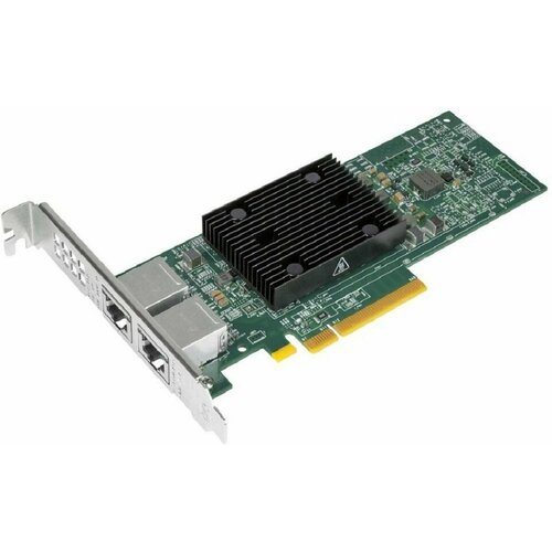 Сетевой адаптер ASUS LAN CARD PCIE 2T 10G P210TP /BROADCOM/BCM957416A4160C (90SKC000-M6RAN0) intel ethernet server adapter i350 t2 ver 2 1gb dual port rj 45 bulk 1 year