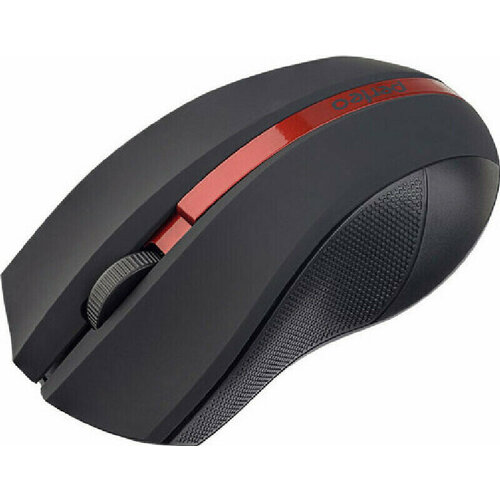 Мышь Мышь беспроводная оптическая Perfeo VERTEX 3 кнопки DPI 1000 USB черно-красный 62600₽
