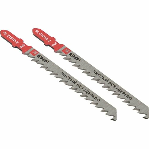 Пилки для электролобзика по дереву EKF T101D Expert 170₽