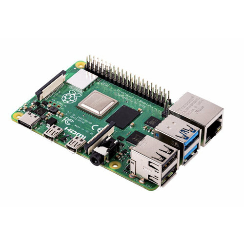 Микрокомпьютер Raspberry Pi 4 Model B 8Gb RAM зеленый