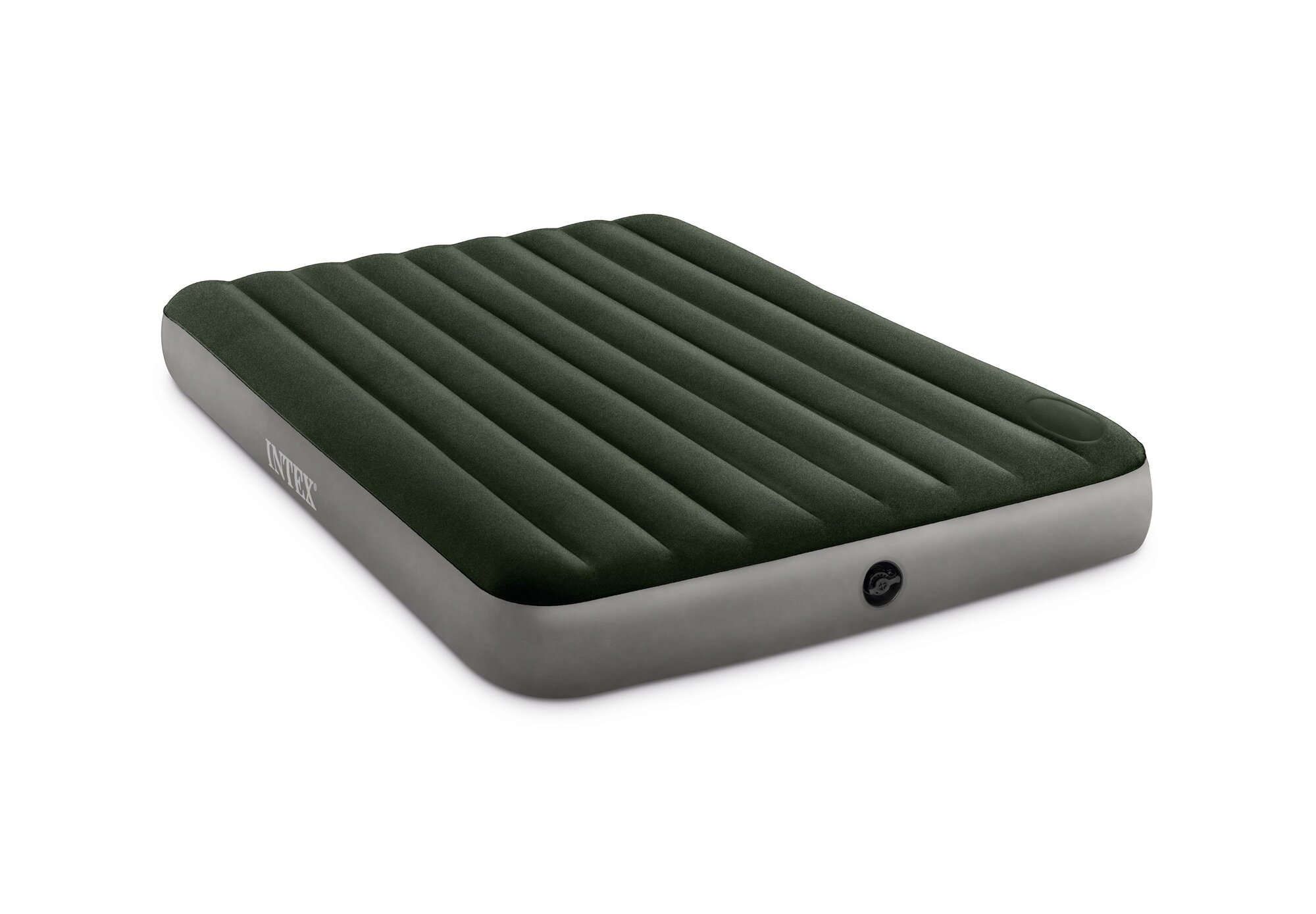 Надувная кровать INTEX Queen Dura-Beam Downy Airbed with Built-in Foot Pump 64763