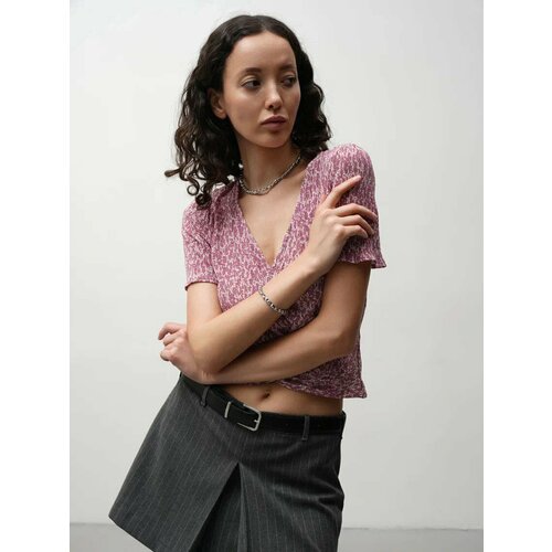 Чокер Daily Daisy, гематит, длина 40 см, серебристый