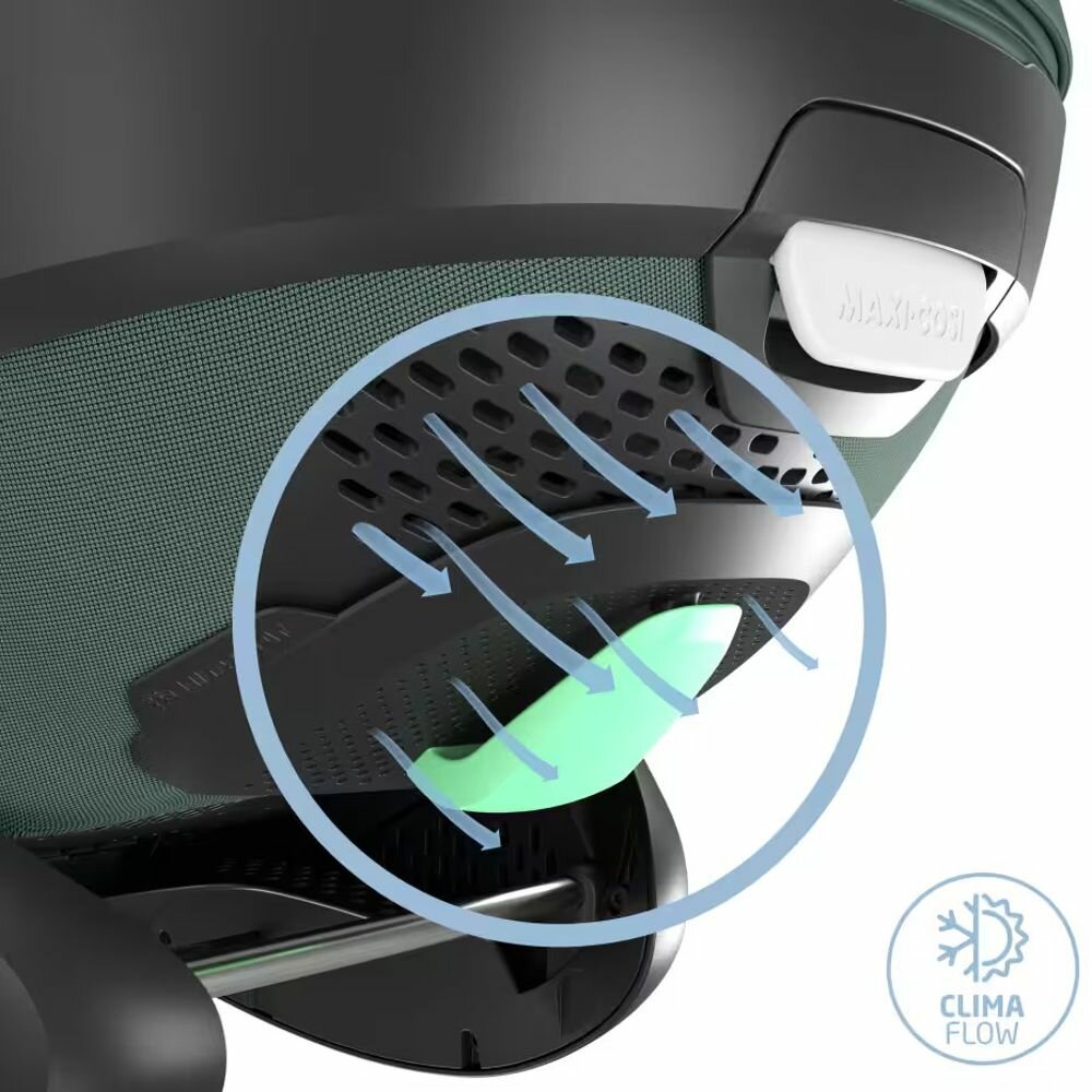 Обзор: Maxi-Cosi Pebble 360 Pro, автолюлька до 1 года гр.0 (0-13 кг), цвет Essential Green 2024