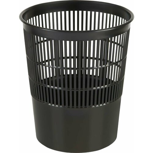 Корзина для мусора Luscan мусорное ведро пластиковое 14 литров черное 293₽