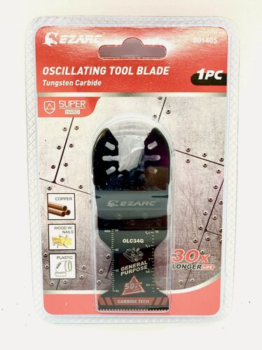 Изображение товара Карбидная насадка EZARC универсальная, для реноватора мультитула, полотно пильное 1 шт.