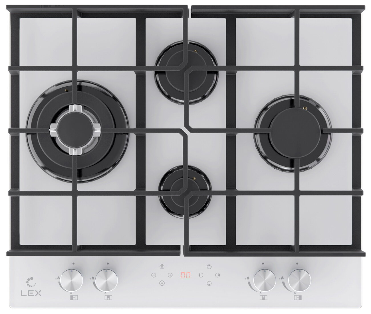 Газовая варочная панель LEX GVG 644 T WH