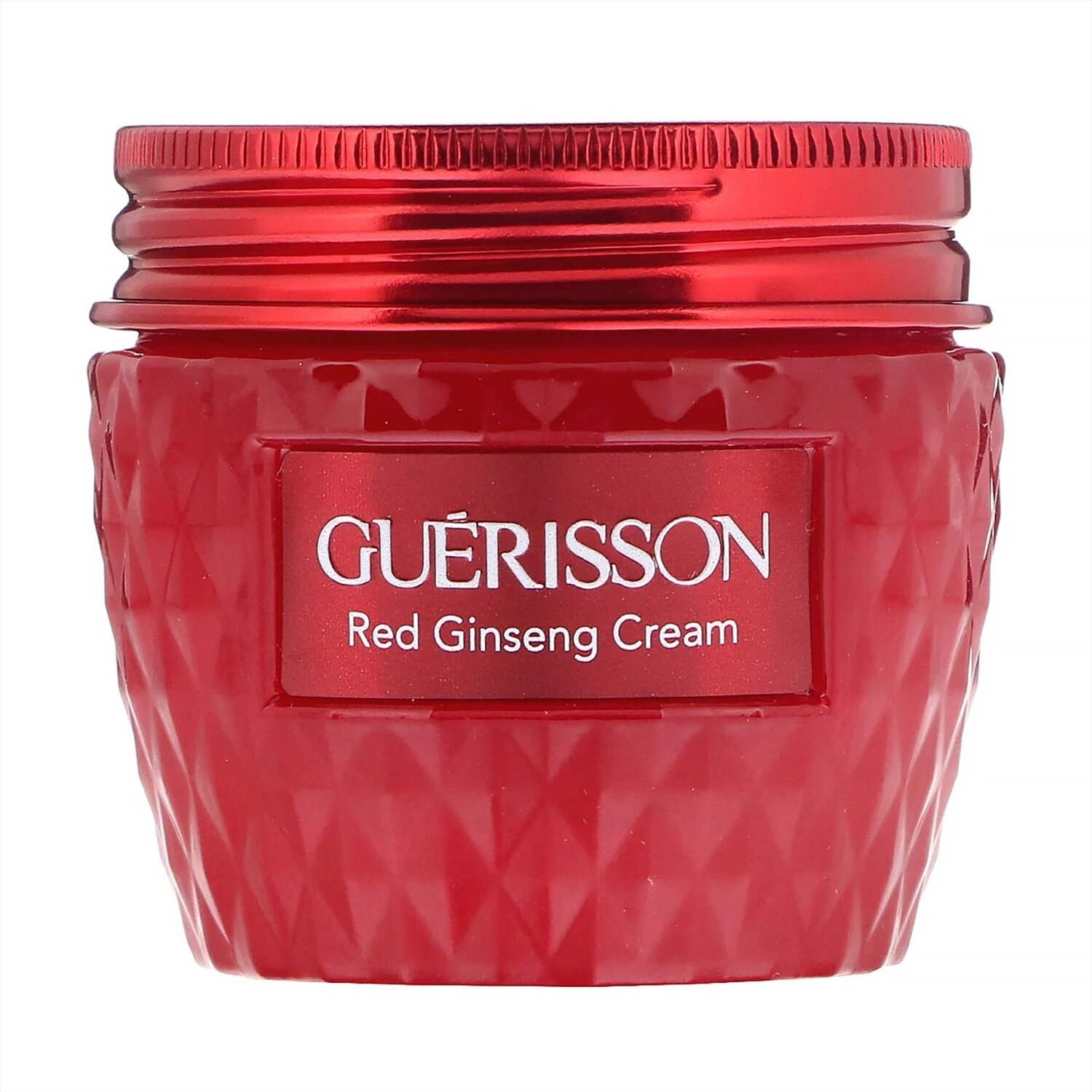 Крем для молодости кожи лица c красным женьшенем Guerisson Red Ginseng Cream 60 мл