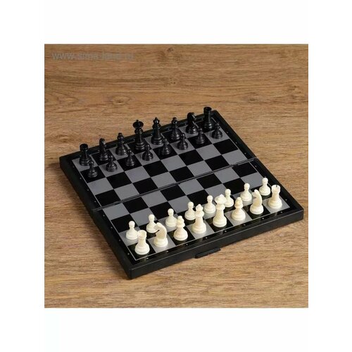 Настольная игра 3 в 1 Зук нарды шахматы шашки магнитн 850₽