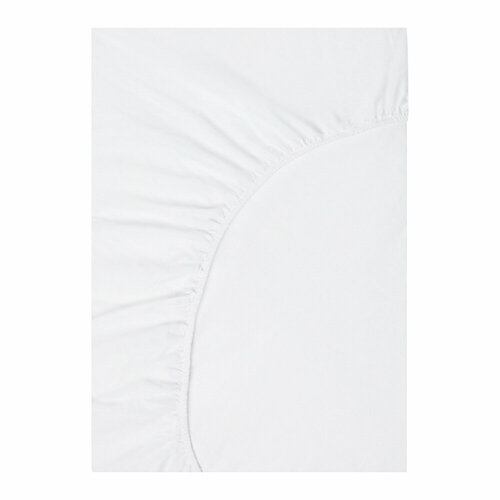 BY COLLECTION Простыня на резинке 200х200х25см 100 хлопок белый 3839₽