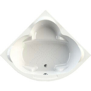 Акриловая ванна Radomir Сорренто 150x150 с каркасом, фронтальной панелью, сливом-переливом (1-01-2-0-9-037К)