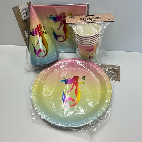 Набор бумажной посуды 