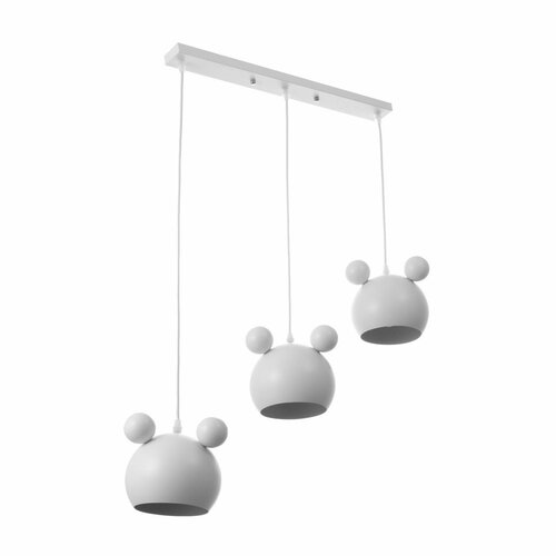 Светильник Барни 3хЕ27 40Вт белый 21х51х21-120см 2969₽