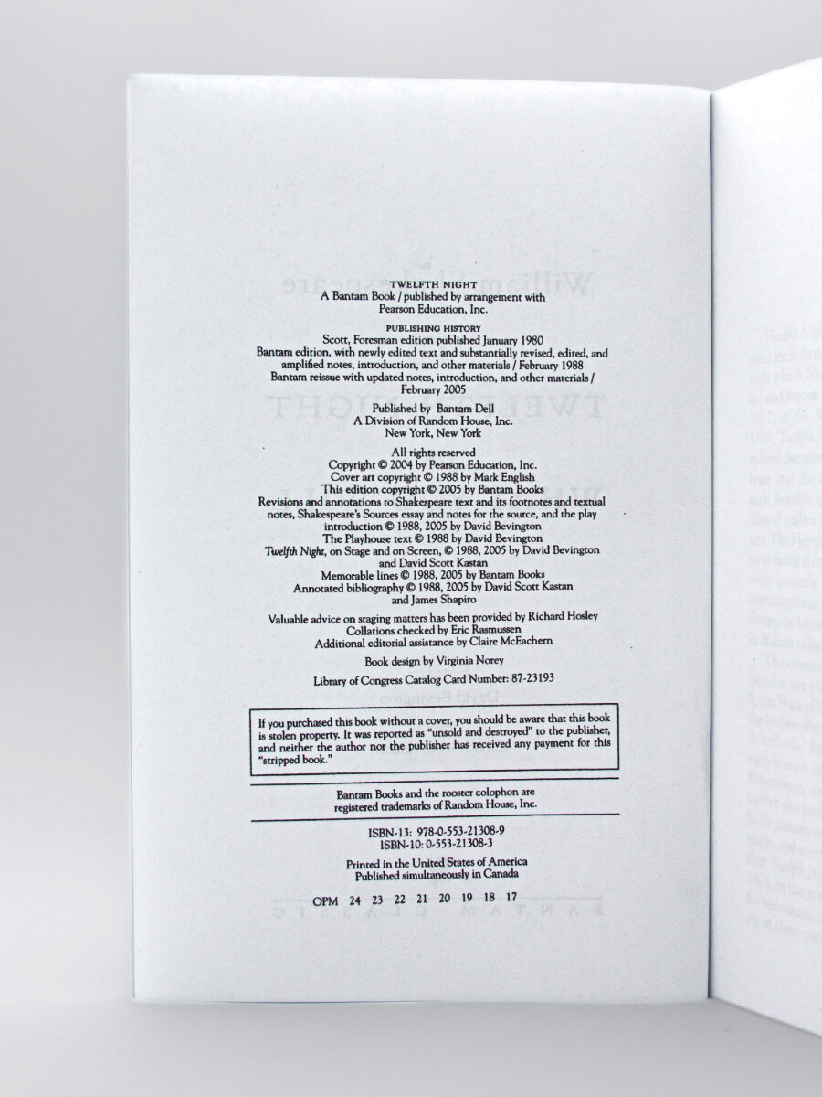Twelfth Night (William Shakespeare) - фото №4
