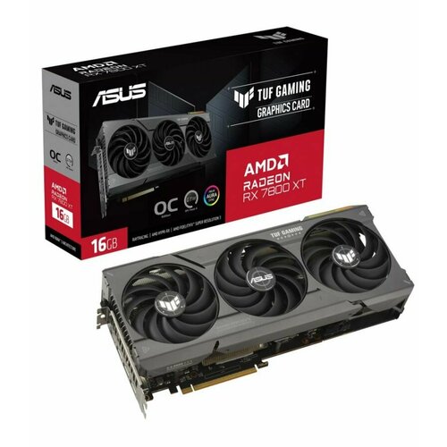 Видеокарта Asus TUF-RX7800XT-O16G GAMING RX7800XT 16G D6 90YV0JJ0-M0NA00 9241900₽