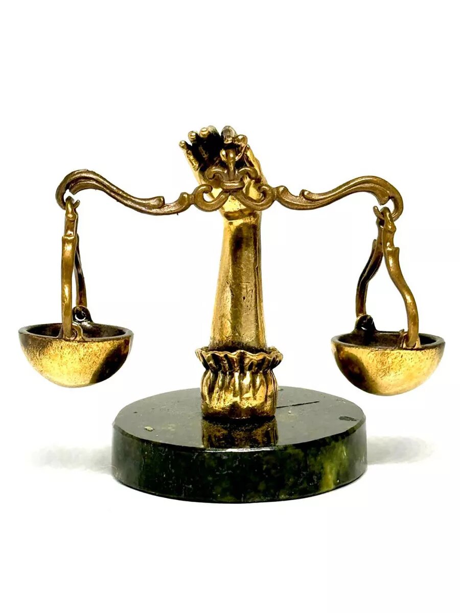 Статуэтка «Весы» для интерьера Фигурка для декора дома. Вербица — фото 1