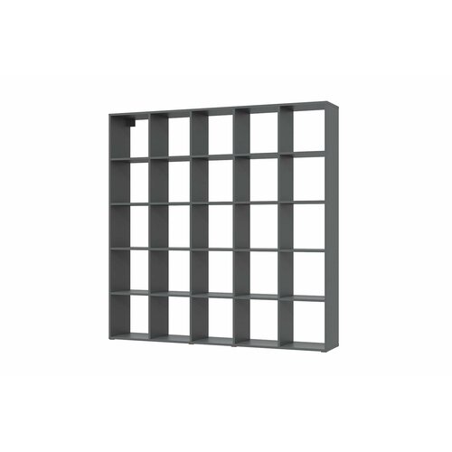 фото Стеллаж 25 секций hoff bricks, 168,8х168,6х30, цвет антрацит