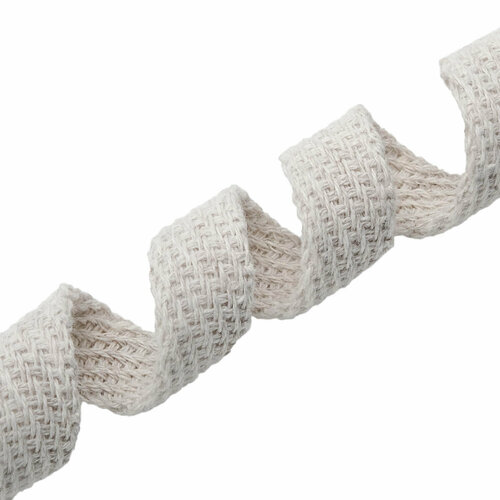 Шнур плоский хлопок Красная лента С3860Г17 15мм20м 22 лен 623₽