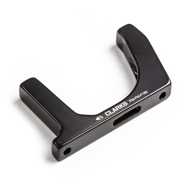 Адаптер 3-540 для диск. тормоза (FLAT MOUNT) алюм. перед. 180мм CB-PMFM-F180 черный CLARKS