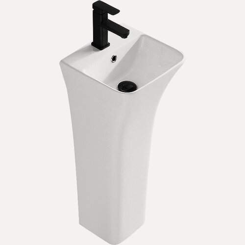 Изображение товара Раковина CeramaLux G-515 напольная, 33x34 см, белая