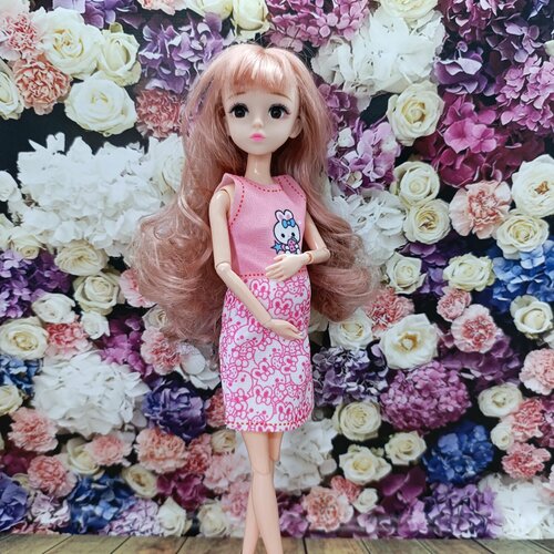 Кукла шарнирная беременная 30 см