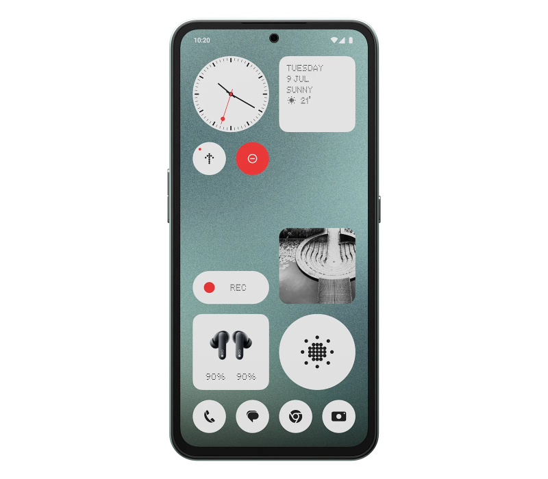 Смартфон CMF Phone 1 8/256 ГБ Global, Dual nano SIM, BT5.3, Light Green — фото 1