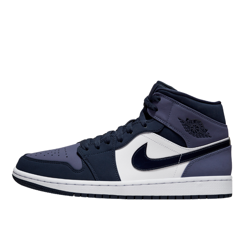 Кроссовки Jordan Air Jordan 1 Mid, размер 8us 41eu 26cm, синий