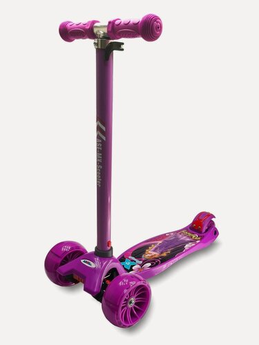 Изображение товара Самокат трехколесный ASE MX SCOOTER PRINT 2 фиолетовый