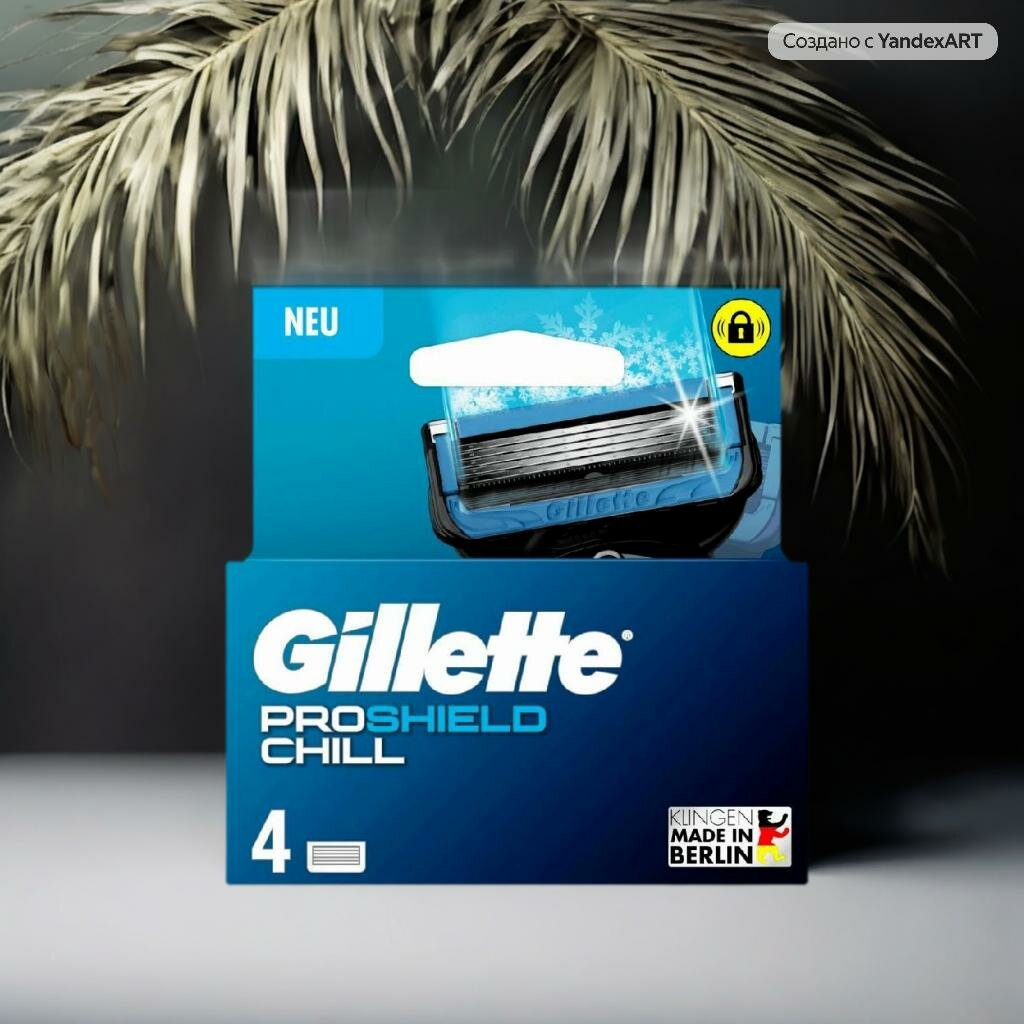Сменные кассеты для бритья Gillette ProShield Chill