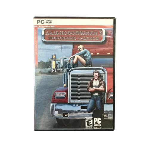 Игра PC DVD-Rom Дальнобойщики 3 Покорение америки Симулятор Гонки SoftLab-NSK 2009 1740₽