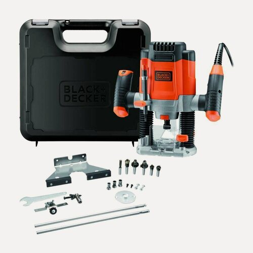 Изображение товара Фрезер (1200 Вт, глубина 55 мм) BLACK+DECKER KW1200EKA-QS
