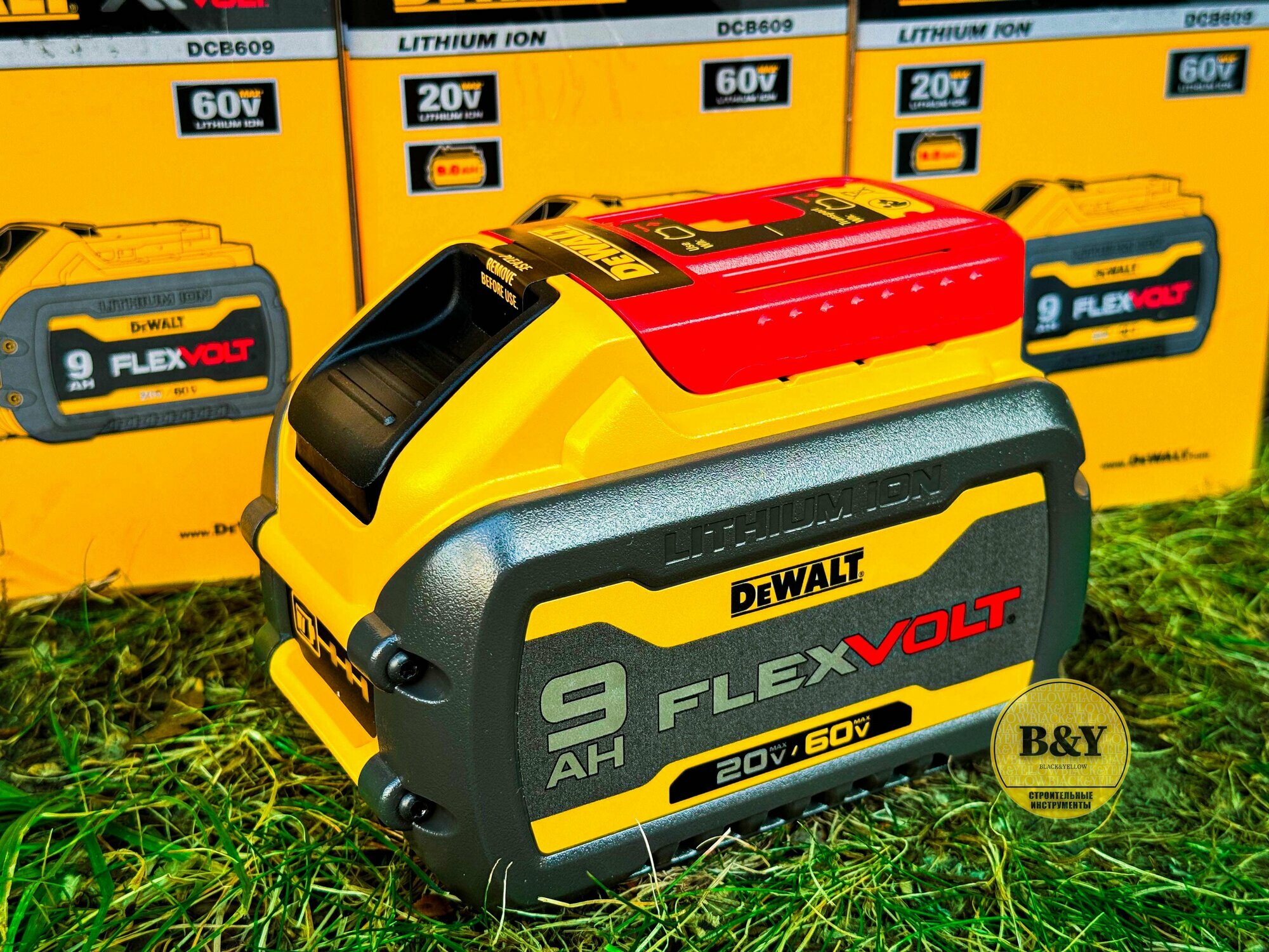 Аккумулятор Dewalt DCB609 FlexVolt 20B/60B — фото 1