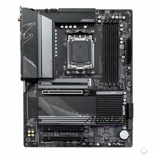 Материнская плата GIGABYTE B650 AORUS ELITE AX V2 AM5 B650 4DDR5 4SATA 3M2 7USB 32 Type-C 3PCIx16 DPHDM 22830₽