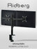 Крепление / Кронштейн для монитора 17"-32" Ridberg LDT66 Duo LDT6...