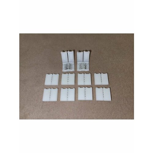 Коннектор для RGB ленты, 10мм - 10 штук