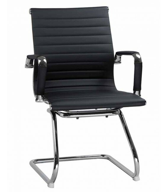 Офисное кресло для посетителей DOBRIN CODY LMR-102N черное