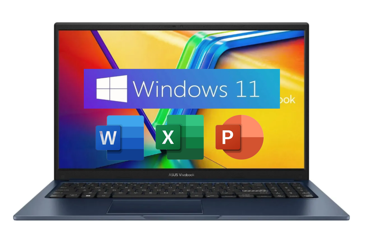 15.6" Ноутбук ASUS VivoBook 15X, Intel Core i3-1215U (6 ядер), RAM 16 ГБ, SSD 512 ГБ, Intel UHD Graphics, Windows 11 Home + Office 2021, Русская раскладка