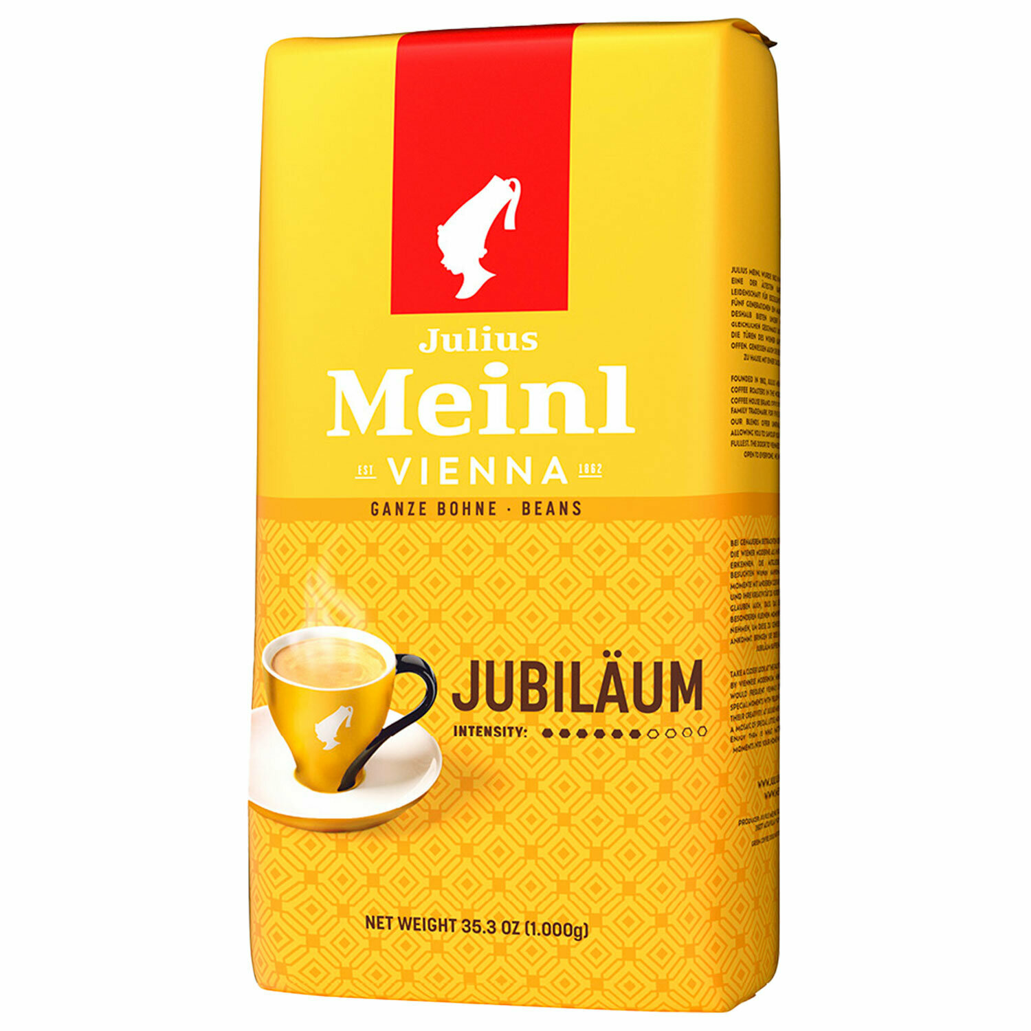 Кофе в зернах JULIUS MEINL "Jubilaum Classic Collection" 1 кг, италия, 94478