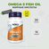Now Foods Omega-3 Fish Oil 30 капсул, Омега-3, Рыбий жир в капсул...