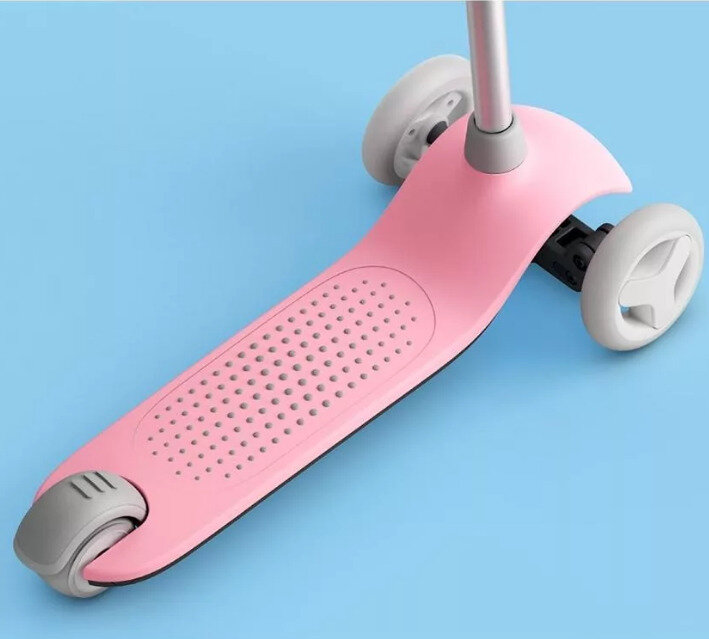 Изображение Детский самокат-кикборд Rice Rabbit Scooter (HBC01YM) Розовый